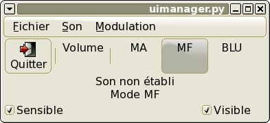 Exemple simple de UIManager.